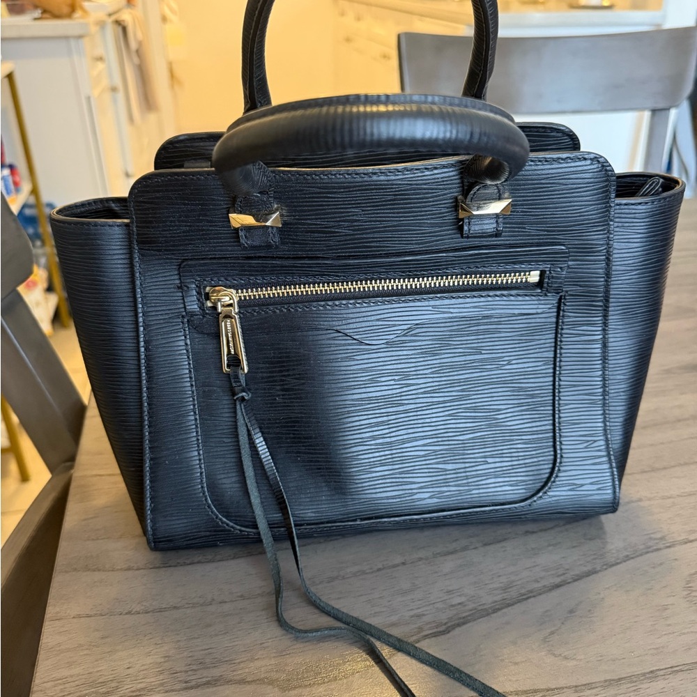 Elegant Black Designer Handbag
